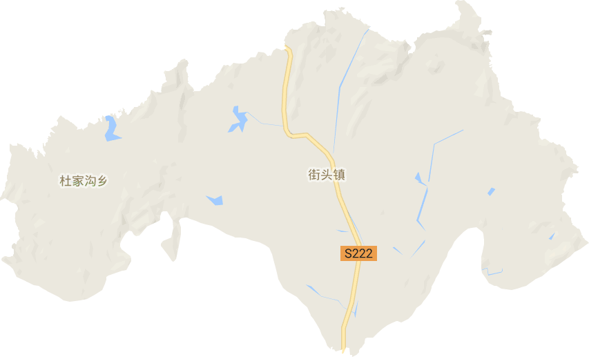 街头镇电子地图