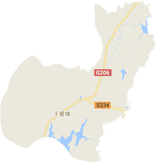 于里镇电子地图