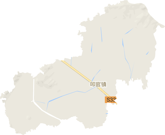 叩官镇电子地图