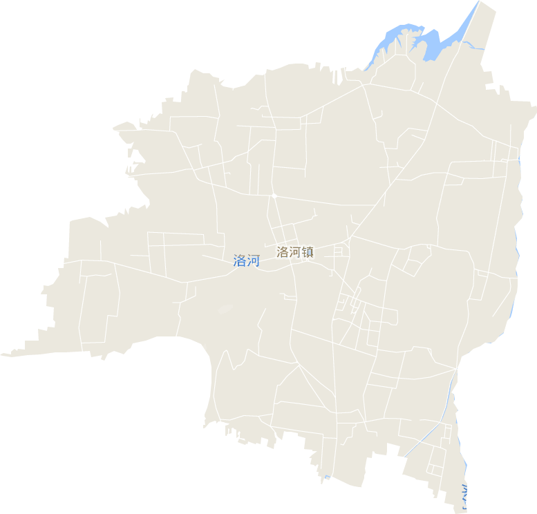 洛河镇电子地图