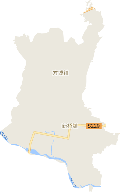 方城镇电子地图
