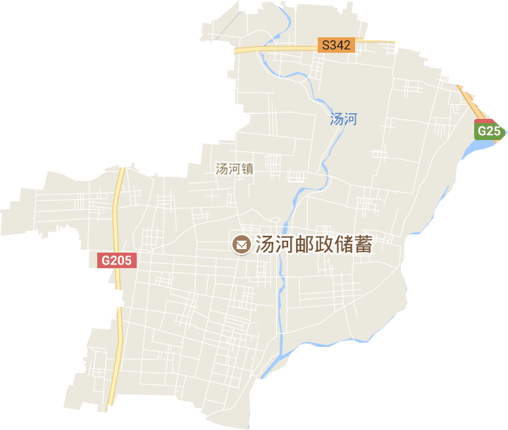 汤河镇电子地图
