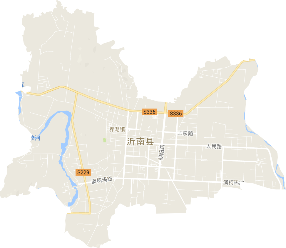 界湖街道电子地图