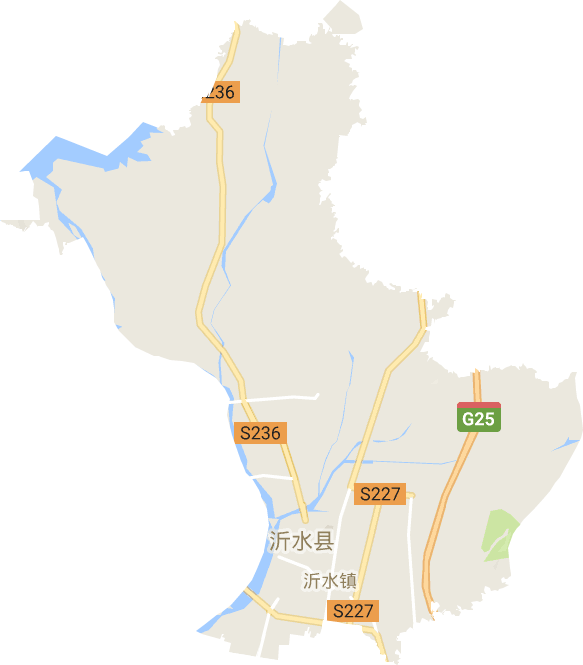 沂城街道电子地图