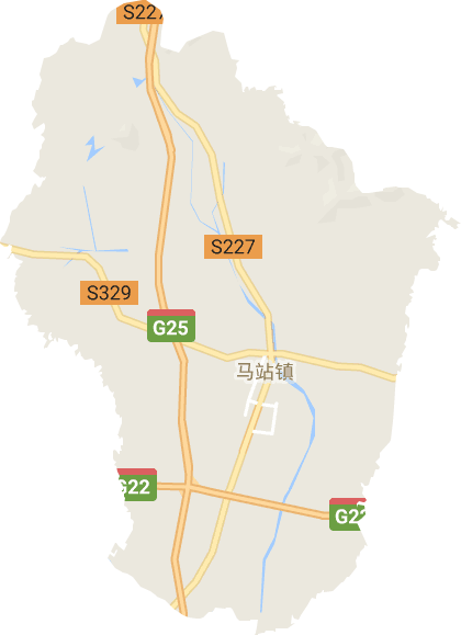 马站镇电子地图