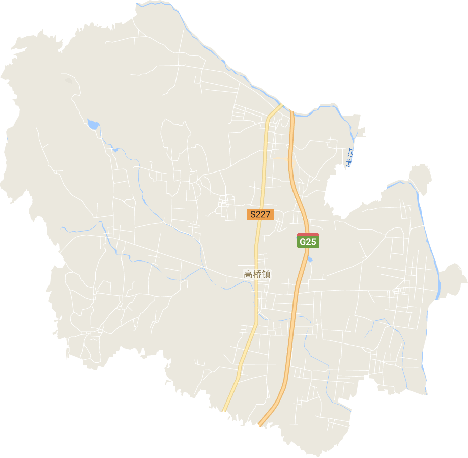 高桥镇电子地图