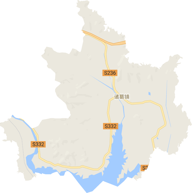 诸葛镇电子地图