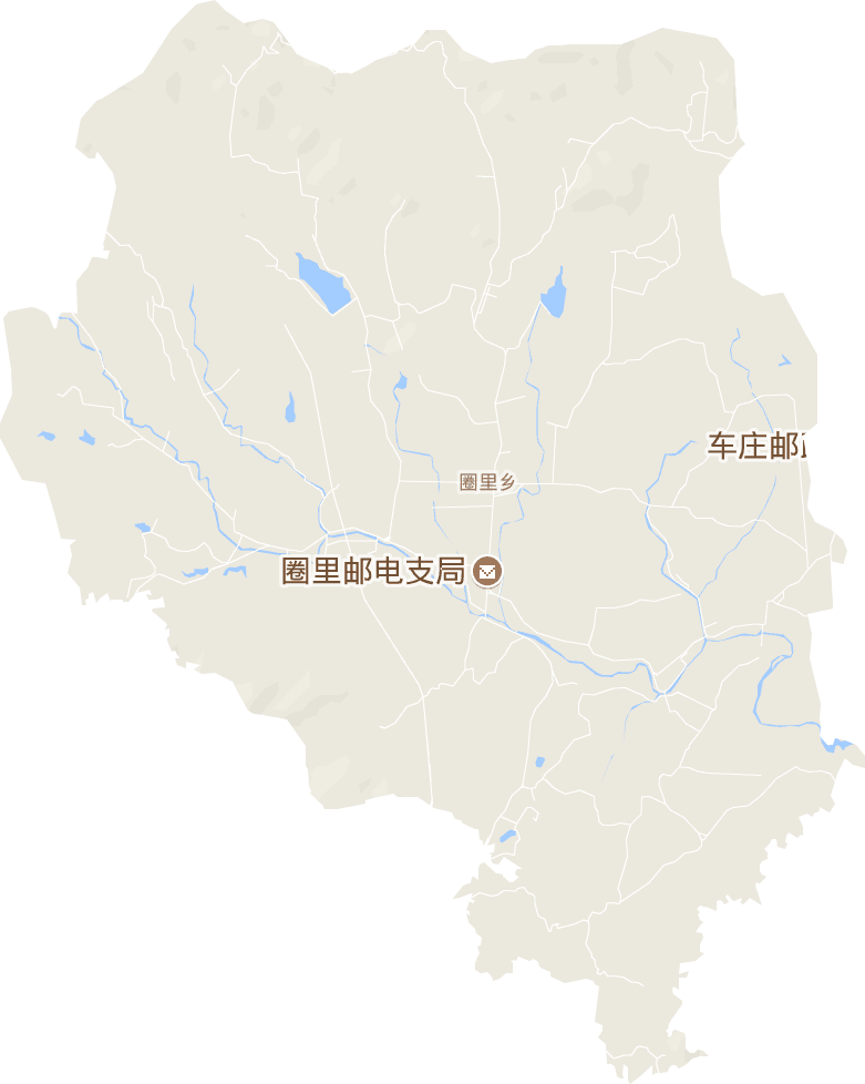 圈里乡电子地图