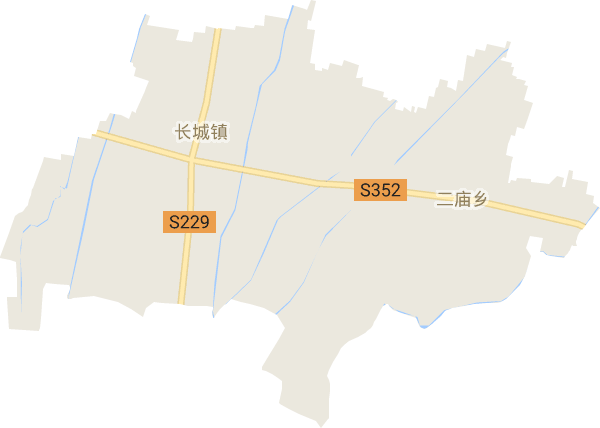 长城镇电子地图