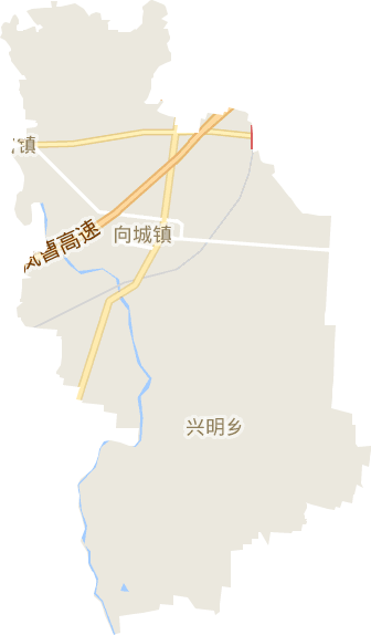 向城镇电子地图
