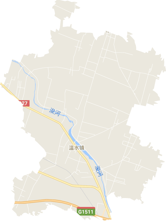 温水镇电子地图