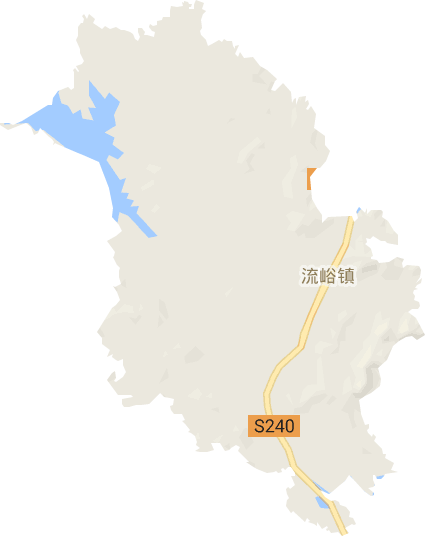 流峪镇电子地图