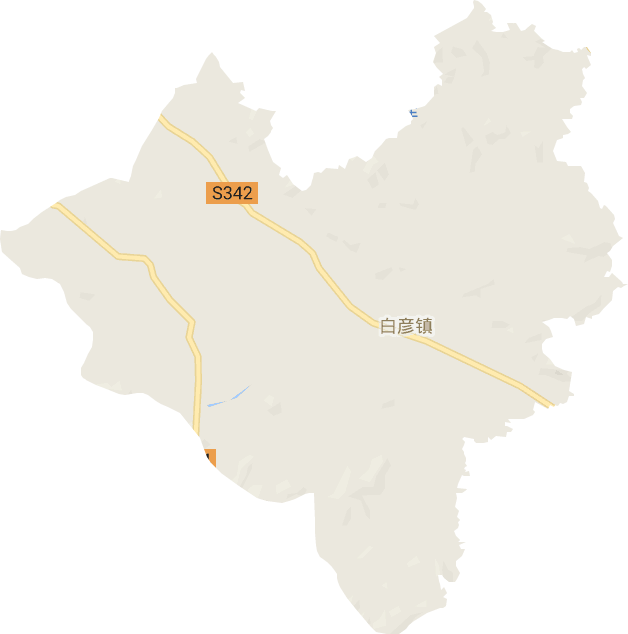 白彦镇电子地图