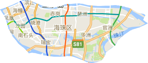 海珠区电子地图