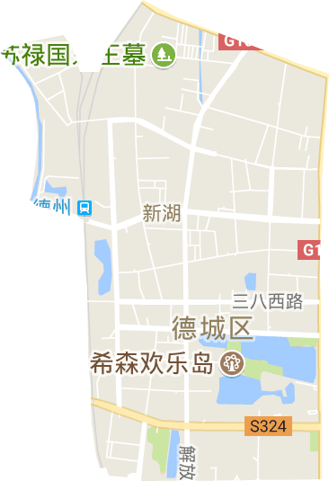 新湖街道电子地图