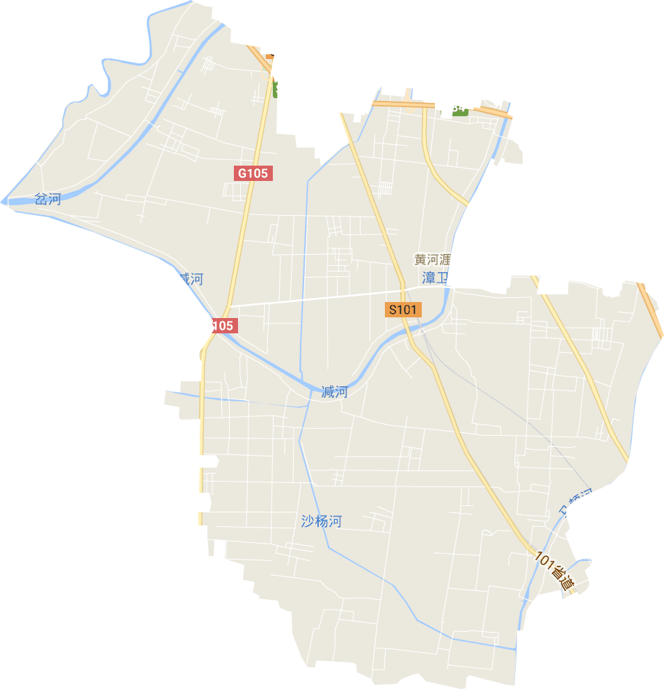 黄河涯镇电子地图