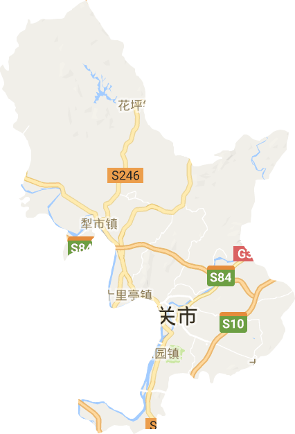 浈江区电子地图