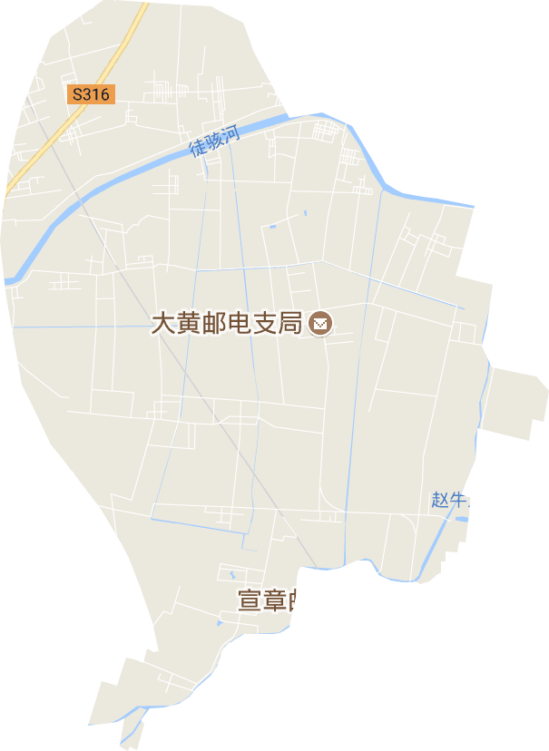 大黄乡电子地图