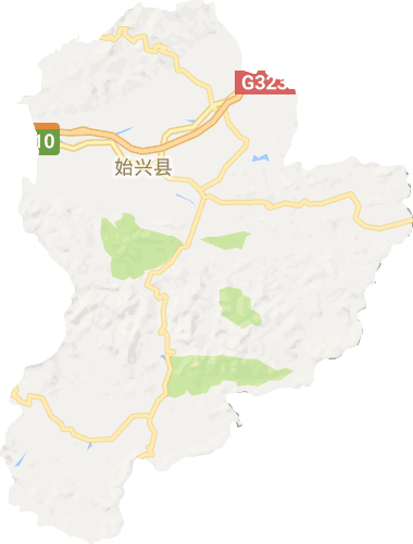 始兴县电子地图