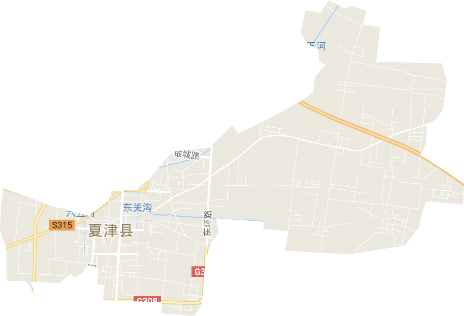 银城街道电子地图