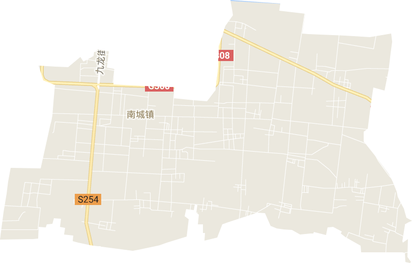 南城镇电子地图
