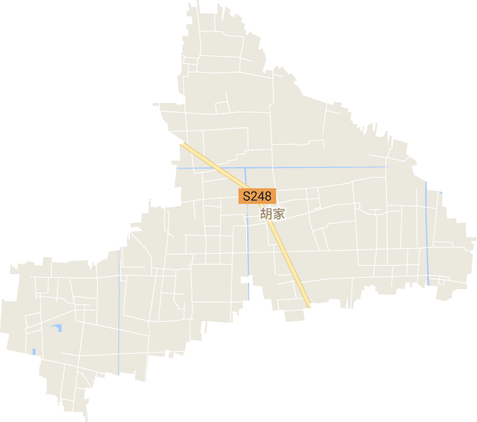 胡家街道电子地图