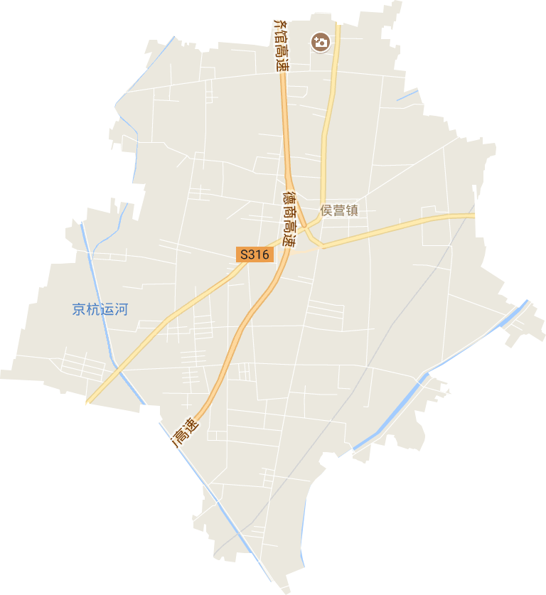 侯营镇电子地图