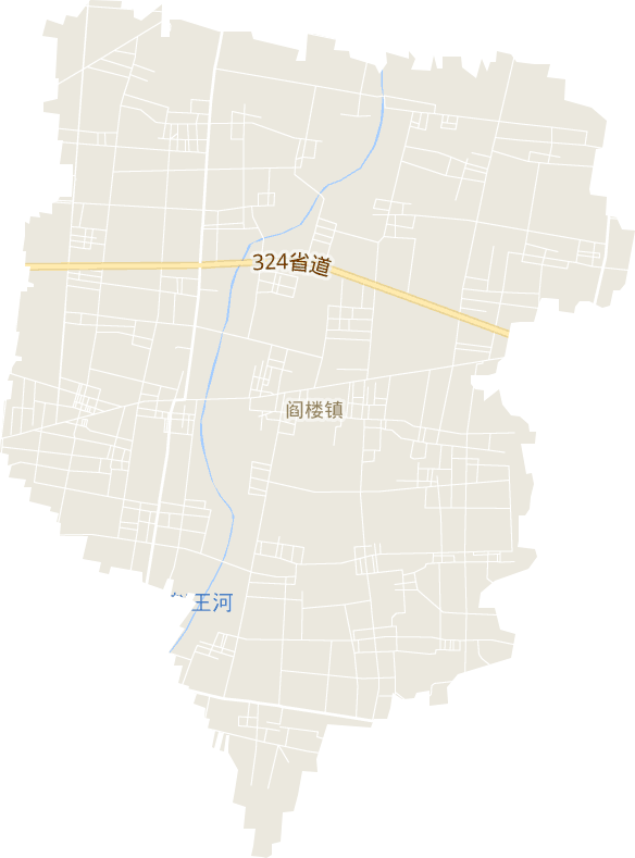 阎楼镇电子地图