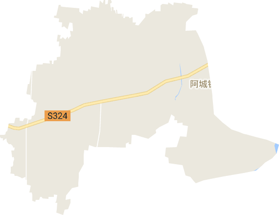 阿城镇电子地图