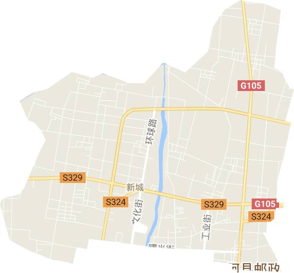 新城街道电子地图