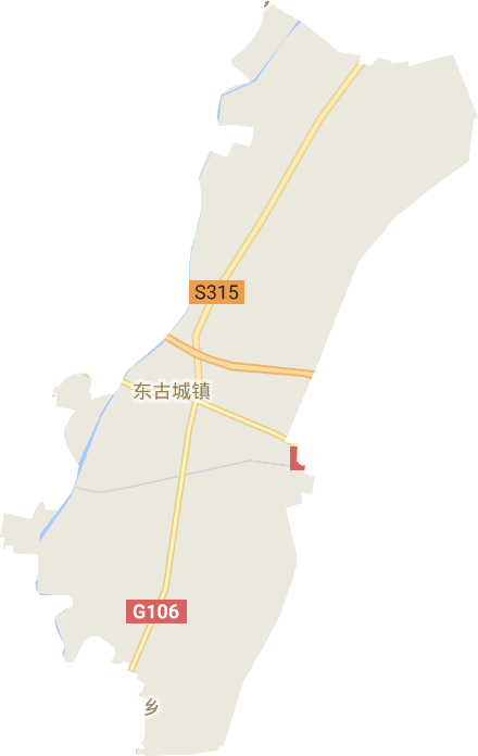 东古城镇电子地图