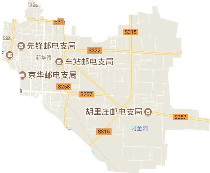 新华路街道电子地图