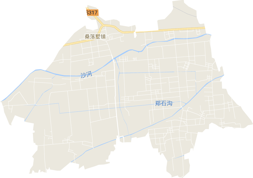 桑落墅镇电子地图