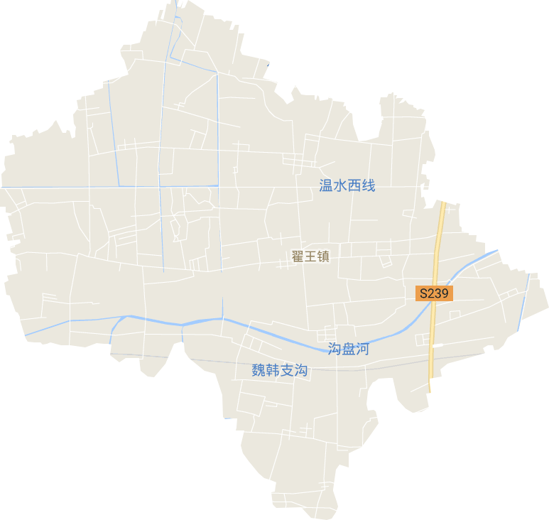 翟王镇电子地图