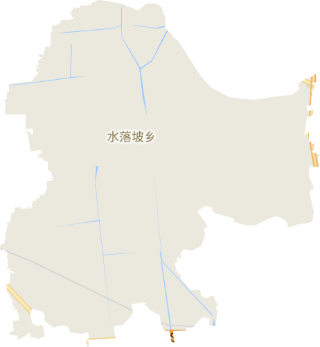 水落坡镇电子地图