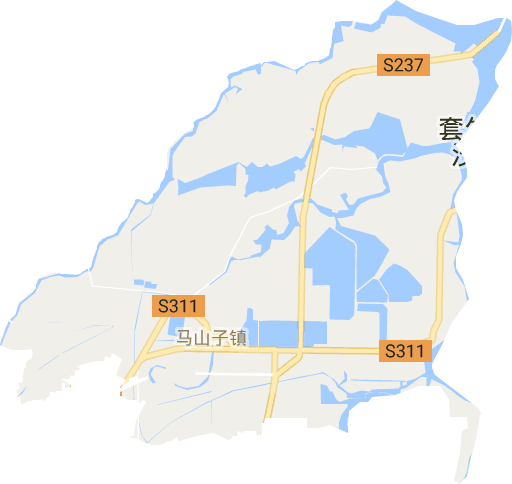 马山子镇电子地图