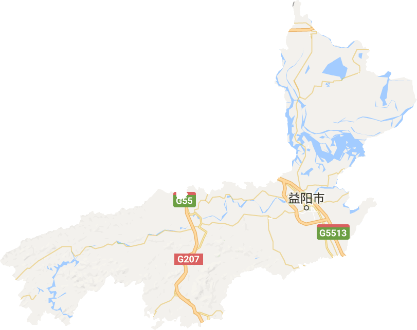益阳市电子地图