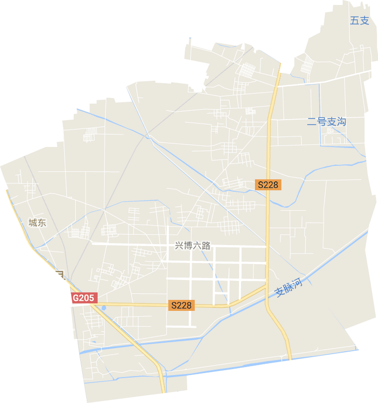 城东街道电子地图