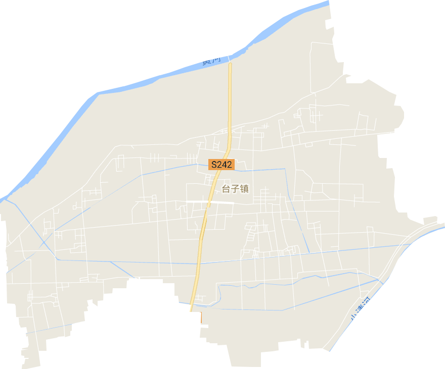 台子镇电子地图