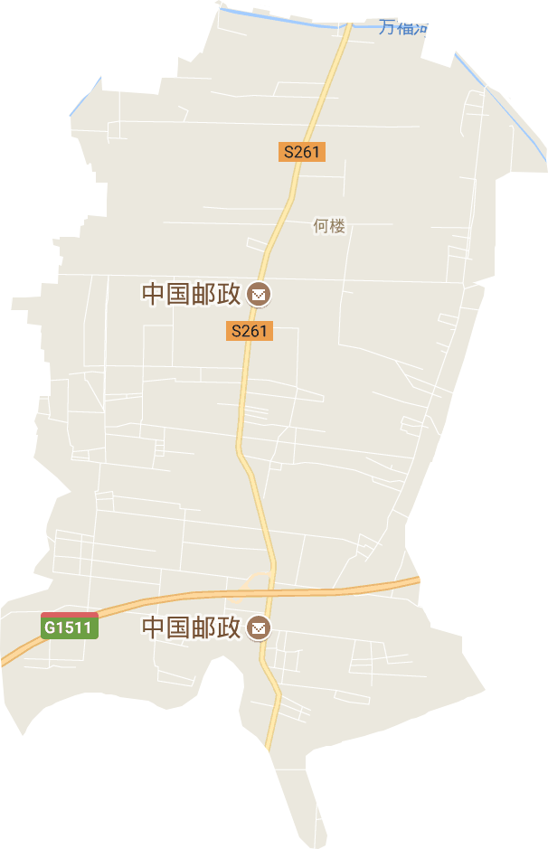 何楼街道电子地图