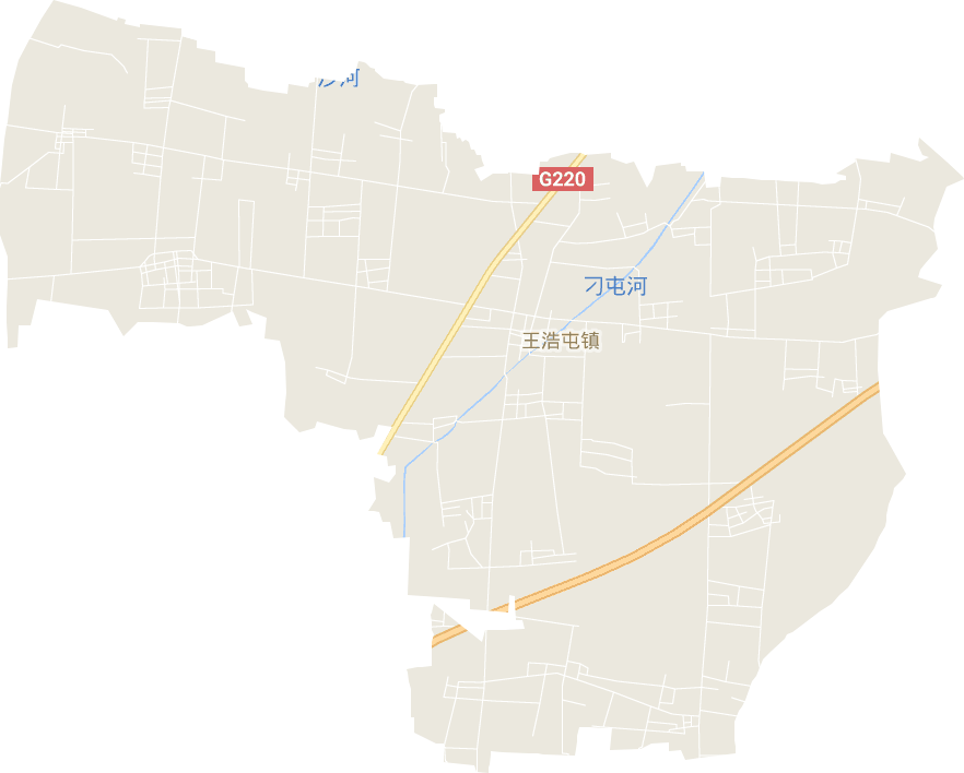 王浩屯镇电子地图