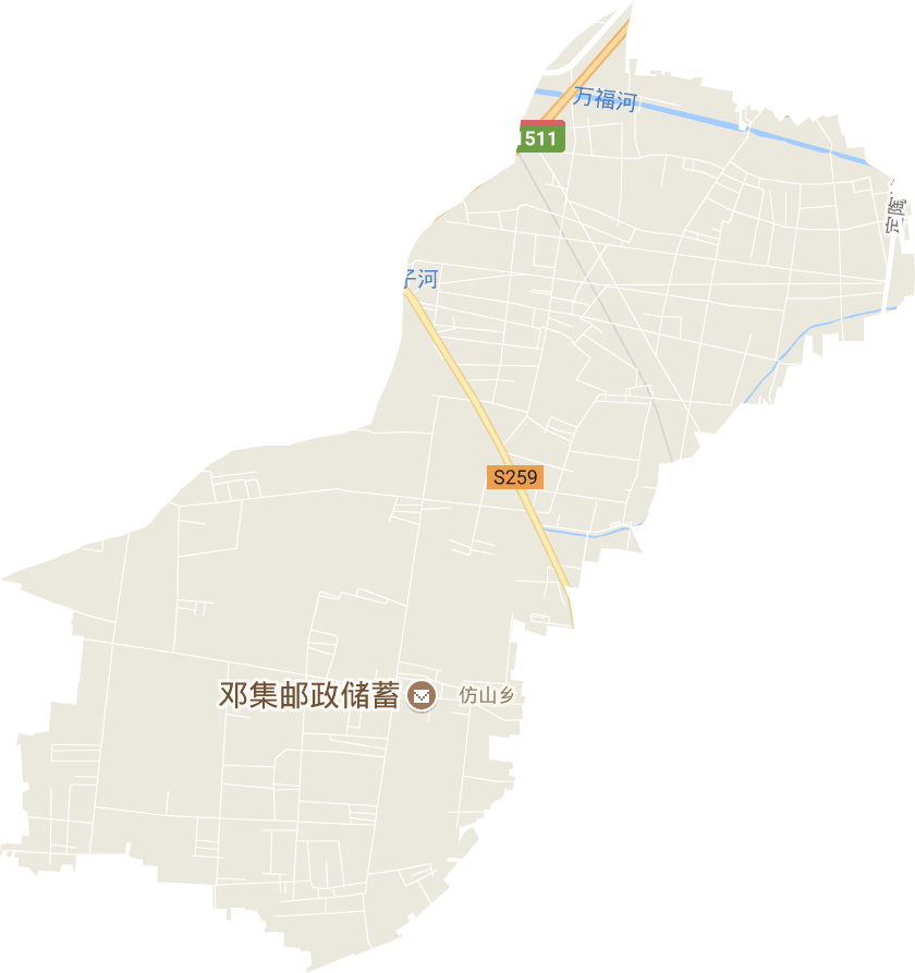 仿山镇电子地图