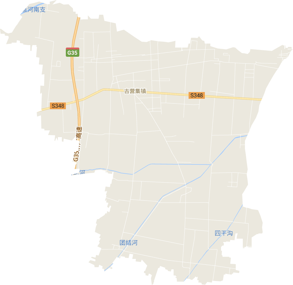 古营集镇电子地图