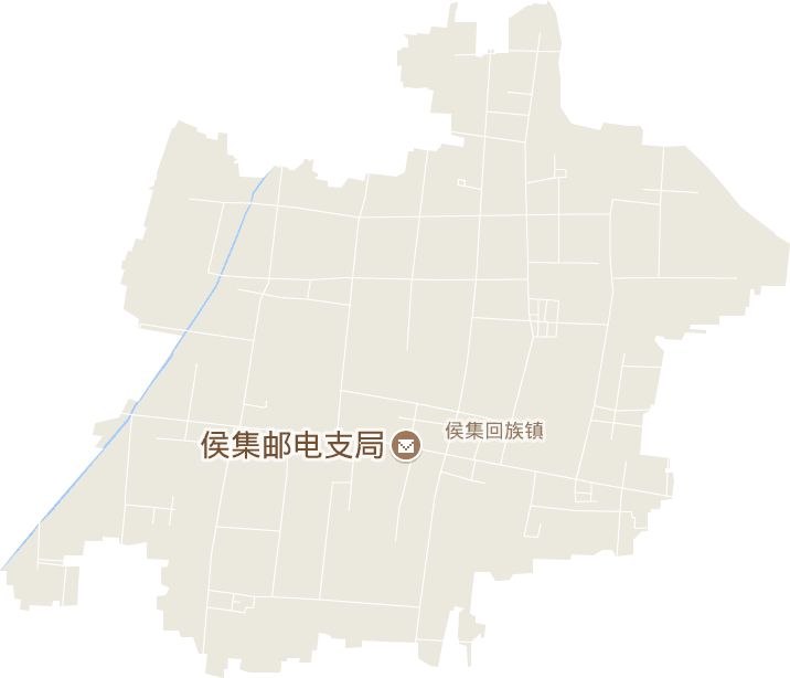 侯集回族镇电子地图