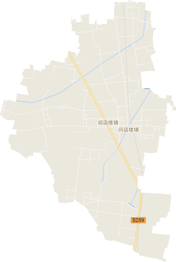 阎店楼镇电子地图