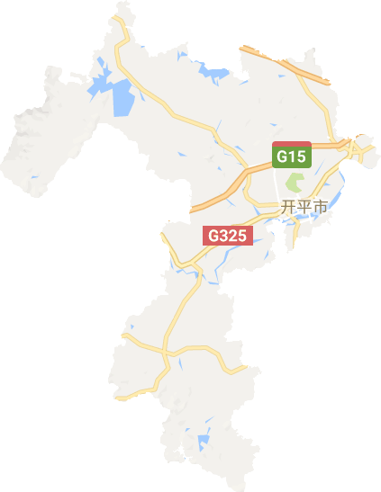 开平市电子地图