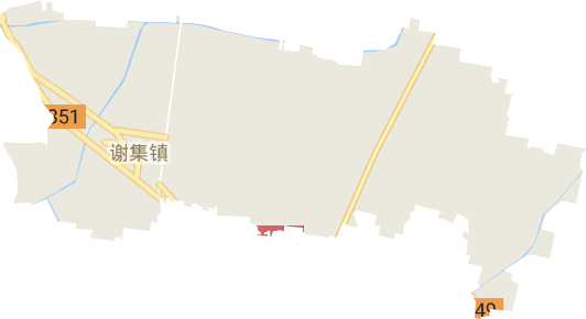 谢集镇电子地图