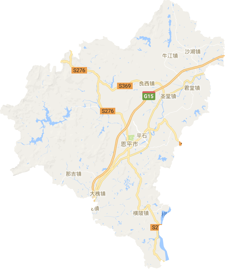 恩平市电子地图