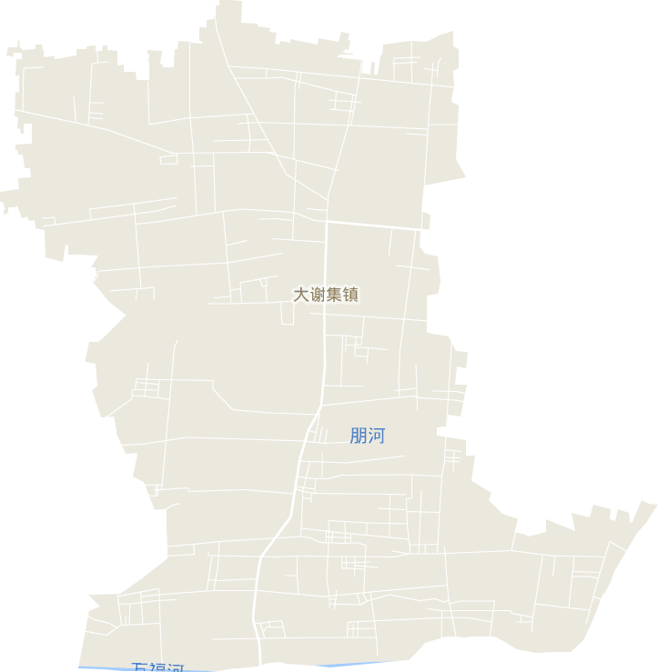 大谢集镇电子地图