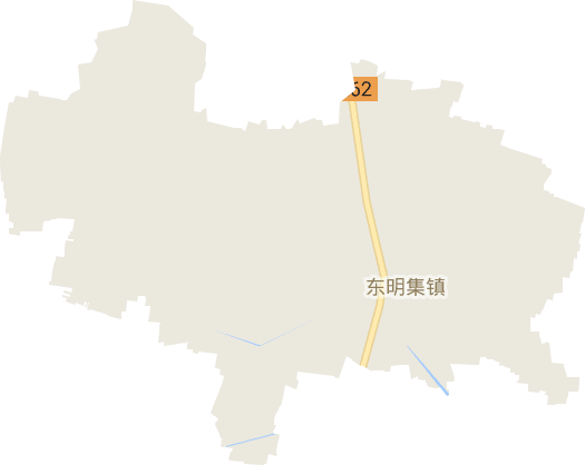 东明集镇电子地图